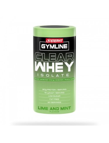 Enervit gymline clear whey isolate - integratore di aminoacidi gusto mojito splash - 480 g