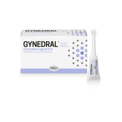 Gynedral Gel - Gel Vaginale Idratante - 8 Flaconcini x 5 ml