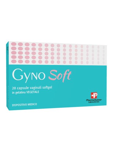 Gyno soft - trattamento della secchezza vaginale - 20 capsule vaginali
