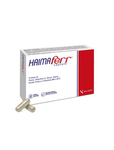 Haimaferr integratore per carenze di ferro 30 capsule