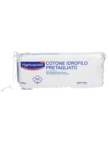 Hansaplast - cotone idrofilo pretagliato - 100 g Hansaplast - cotone idrofilo pretagliato - 100 g