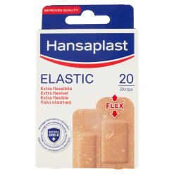 Hansaplast Elastic - Cerotti Extra Flessibile - 20 Pezzi Assortiti