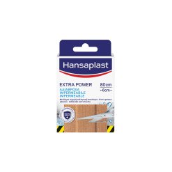 Hansaplast Exta Power - Cerotti in Striscia Misura 10 x 6 cm - 8 Pezzi