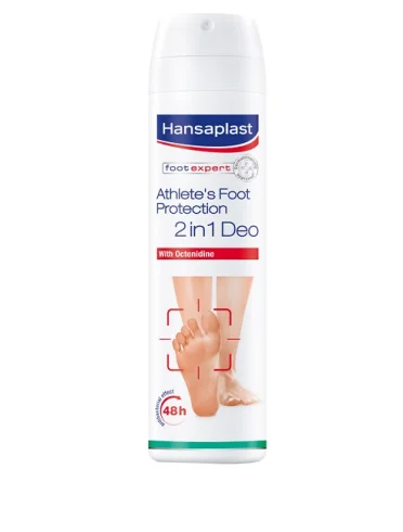 Hansaplast foot protection - deodorante piedi 2 in 1 - 150 ml Hansaplast foot protection - deodorante piedi 2 in 1 - 150 ml