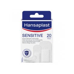 Hansaplast Sensitive - Cerotti per Pelle Sensibile - 20 Pezzi Assortiti