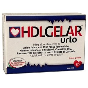 Hdlgelar Urto - Integratore per il Controllo del Colesterolo - 45 Capsule