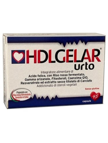 Hdlgelar urto - integratore per il controllo del colesterolo - 45 capsule