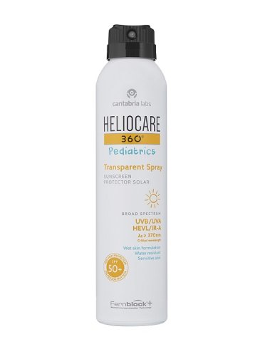 Heliocare 360 pediatric spray solare corpo trasparente 200 ml