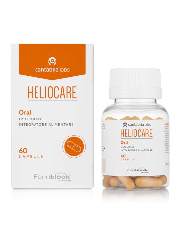 Heliocare oral integratore con betacarotene 60 capsule