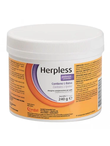 Herpless polvere mangime complementare gatti 240 g Herpless polvere mangime complementare gatti 240 g