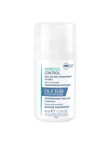Ducray hidrosis control - deodorante roll-on traspirante - 40 ml