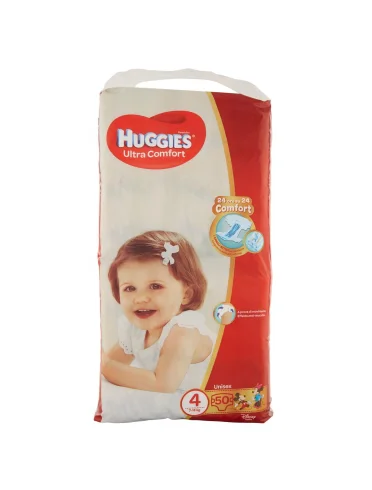 Huggies ultra comfort - pannolini taglia 4 grande - 50 pezzi Huggies ultra comfort - pannolini taglia 4 grande - 50 pezzi