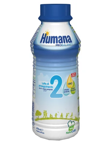 Humana 2 probalance - latte di proseguimento dal 6° al 12° mese - 470 ml Humana 2 probalance - latte di proseguimento dal 6° al 12° mese - 470 ml