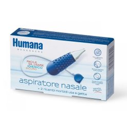 Humana Benessere - Aspiratore Nasale + 2 Ricambi