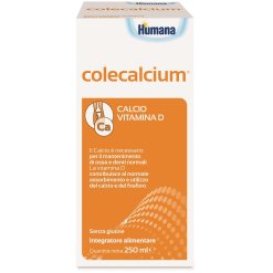 Humana Colecalcium - Integratore di Calcio e Vitamina D - 250 ml