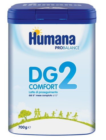 Humana dg2 comfort - latte in polvere di proseguimento - 700 g