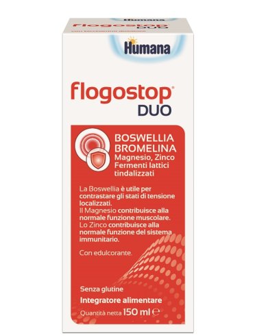 Humana flugostop duo - integratore per contrastare gli stati di tensione localizzati - 150 ml
