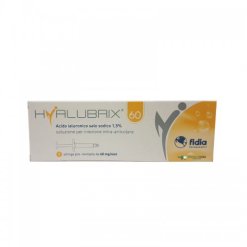 Hyalubrix 60 - Siringa Intra-Articolare Acido Ialuronico 1.5%/60 mg - 1 Siringa