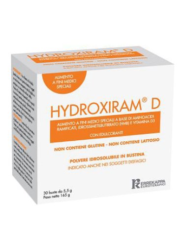 Hydroxiram d - alimento proteico per soggetti con malnutrizione con vitamina d - 30 bustine