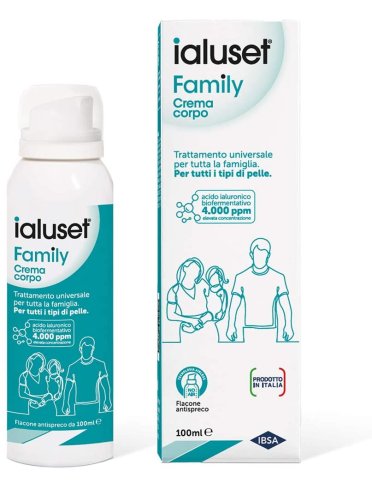 Ialuset family - crema corpo idratante - 100 ml