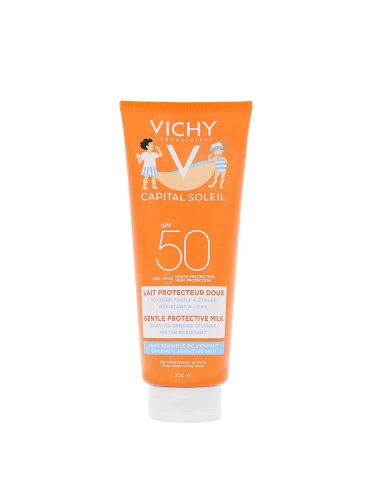 Vichy capital soleil - latte solare viso e corpo per bambini con protezione molto alta spf 50+ - 300 ml