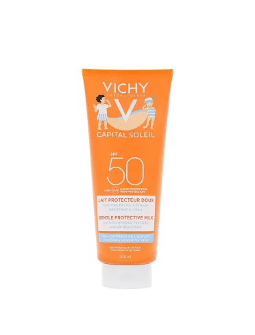 Vichy capital soleil - latte solare viso e corpo per bambini con protezione molto alta spf 50+ - 300 ml Vichy capital soleil - latte solare viso e corpo per bambini con protezione molto alta spf 50+ - 300 ml