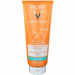 Vichy Capital Soleil - Latte Solare Corpo Idratante con Protezione Bassa SPF 20 - 300 ml