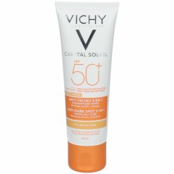 Vichy Capital Soleil - Crema Viso Anti-Macchie con Protezione Solare Molto Alta SPF 50+ - 50 ml