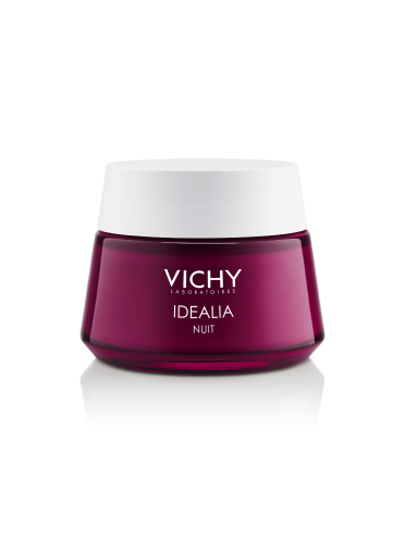 Vichy idealia - crema viso notte anti-rughe e rassodante - 50 ml