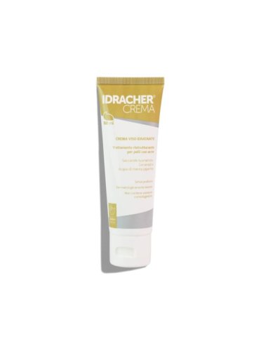 Idracher crema viso idratante pelle acneica 50 ml