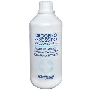 Idrogeno Perossido 3% Acqua Ossigenata 200 ml