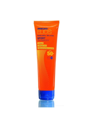 Immuno elios sport - crema solare viso e corpo con protezione molto alta spf 50+ - 100 ml