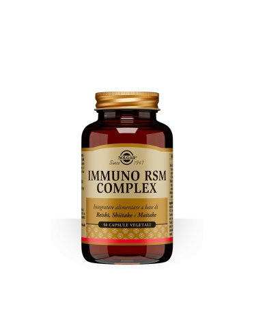 Solgar immuno rsm complex - integratore difese immunitarie - 50 capsule vegetali