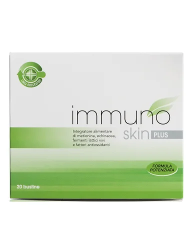 Immuno skin plus - integratore difese immunitarie - 20 bustine Immuno skin plus - integratore difese immunitarie - 20 bustine