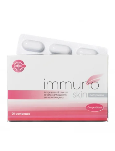 Immuno skin pso - integratore per difese immunitarie - 20 compresse Immuno skin pso - integratore per difese immunitarie - 20 compresse