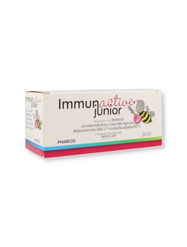 Pharcos immunactive junior - integratore di vitamina d3 - 21 flaconcini x 10 ml