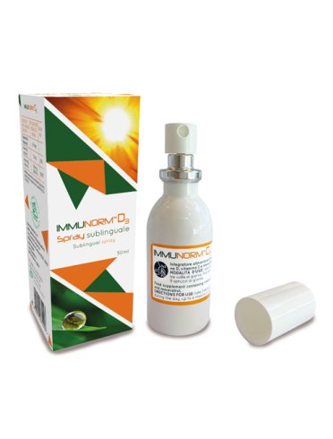 Immunorm d3 spray sublinguale integratore vitamina d 50 ml