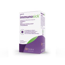 Immunosick - Integratore in Vitamina D e Zinco per Sistema Immunitario - 30 ml