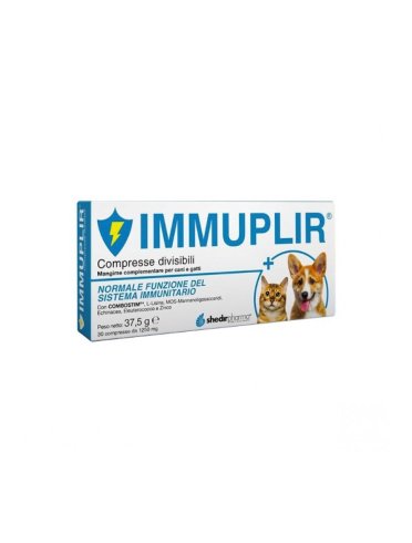 Immuplir - integratore di difese immunitarie per cani e gatti - 30 compresse