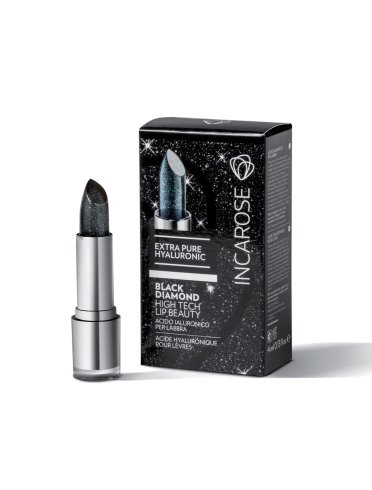 Incarose black diamond rossetto nero