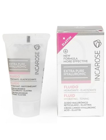 Incarose fluido idratante viso elasticizzante 15 ml