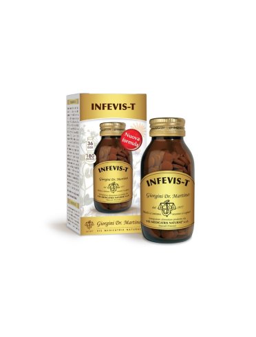 Infevis-t - integratore per difese delle vie respiratorie - 180 pastiglie