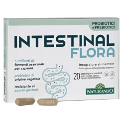 Intestinal Flora - Integratore di Probiotici - 20 Capsule