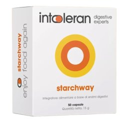 Intoleran Starchway Integratore Enzimi Digestivi 50 Capsule