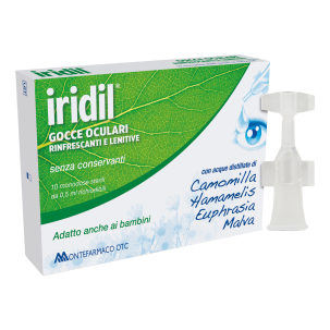 Iridil - Collirio per Occhi Arrossati - 10 Flaconcini