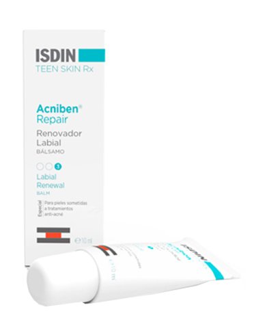 Isdin acniben repair - balsamo riparatore labbra - 10 ml
