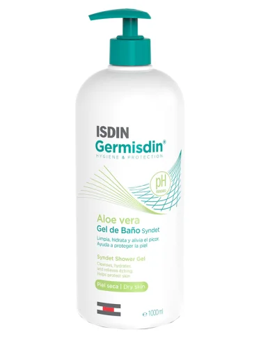 Isdin germisdin - detergente corpo per pelle normale con aloe vera - 1000 ml Isdin germisdin - detergente corpo per pelle normale con aloe vera - 1000 ml