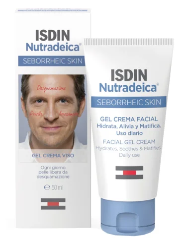 Isdin nutradeica - gel crema viso per dermatite seborroica - 50 ml Isdin nutradeica - gel crema viso per dermatite seborroica - 50 ml