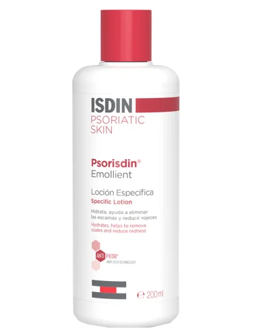 Isdin psorisdin - lozione corpo emolliente per cute con psoriasi - 200 ml Isdin psorisdin - lozione corpo emolliente per cute con psoriasi - 200 ml