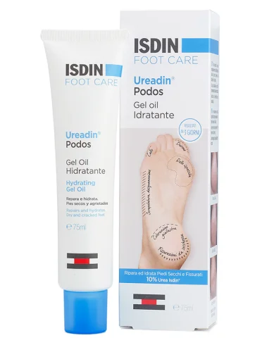 Isdin ureadin podos - gel olio idratante per piedi secchi e screpolati - 75 ml Isdin ureadin podos - gel olio idratante per piedi secchi e screpolati - 75 ml